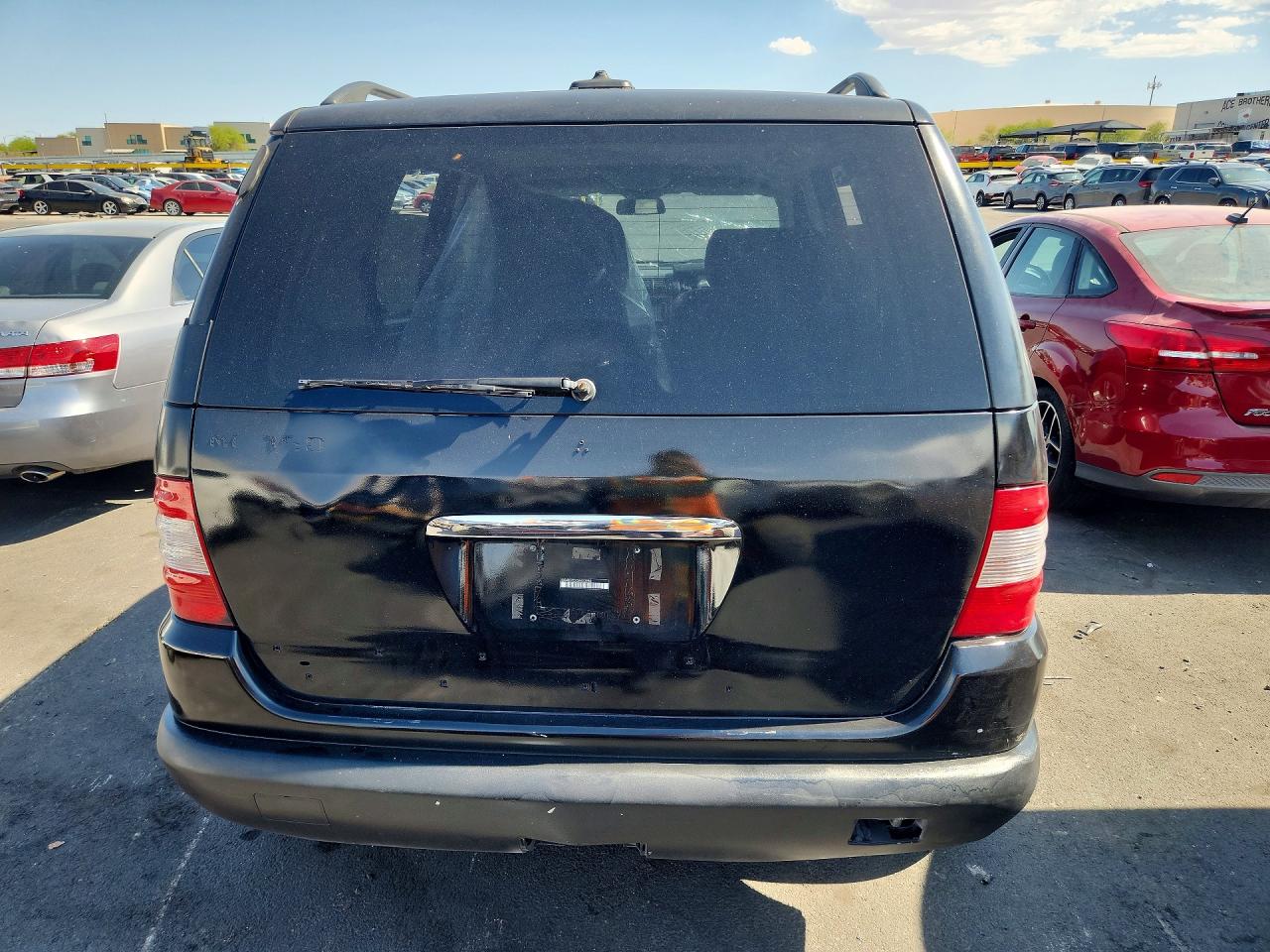 2003 Mercedes-benz Ml 350 Black vin: 4JGAB57EX3A423983