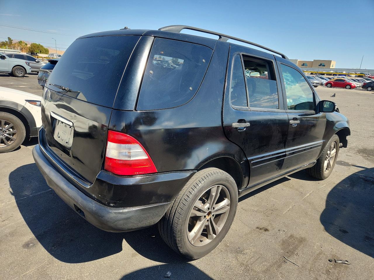 2003 Mercedes-benz Ml 350 Black vin: 4JGAB57EX3A423983