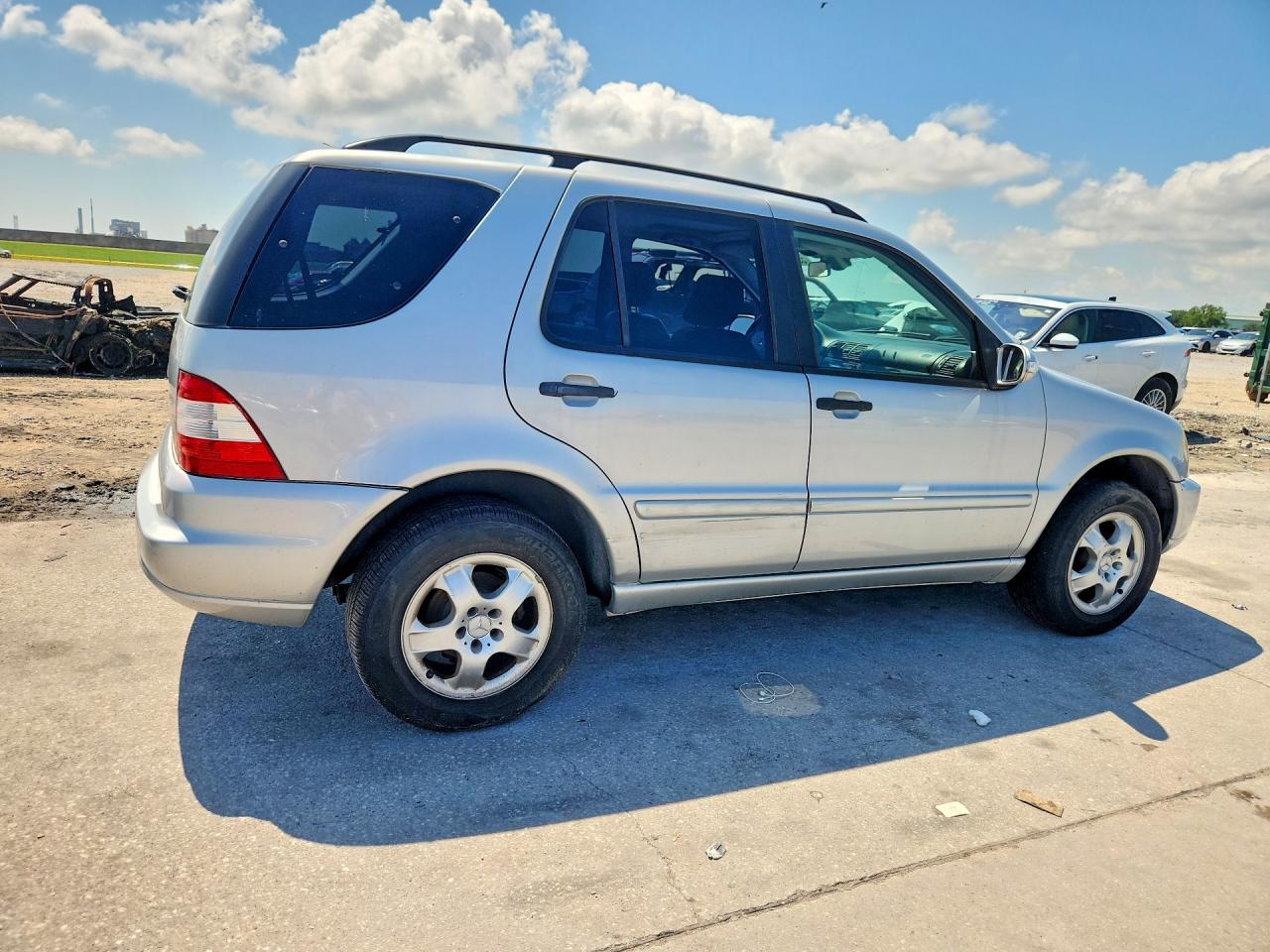 2003 Mercedes-benz Ml 350 Silver vin: 4JGAB57EX3A439794