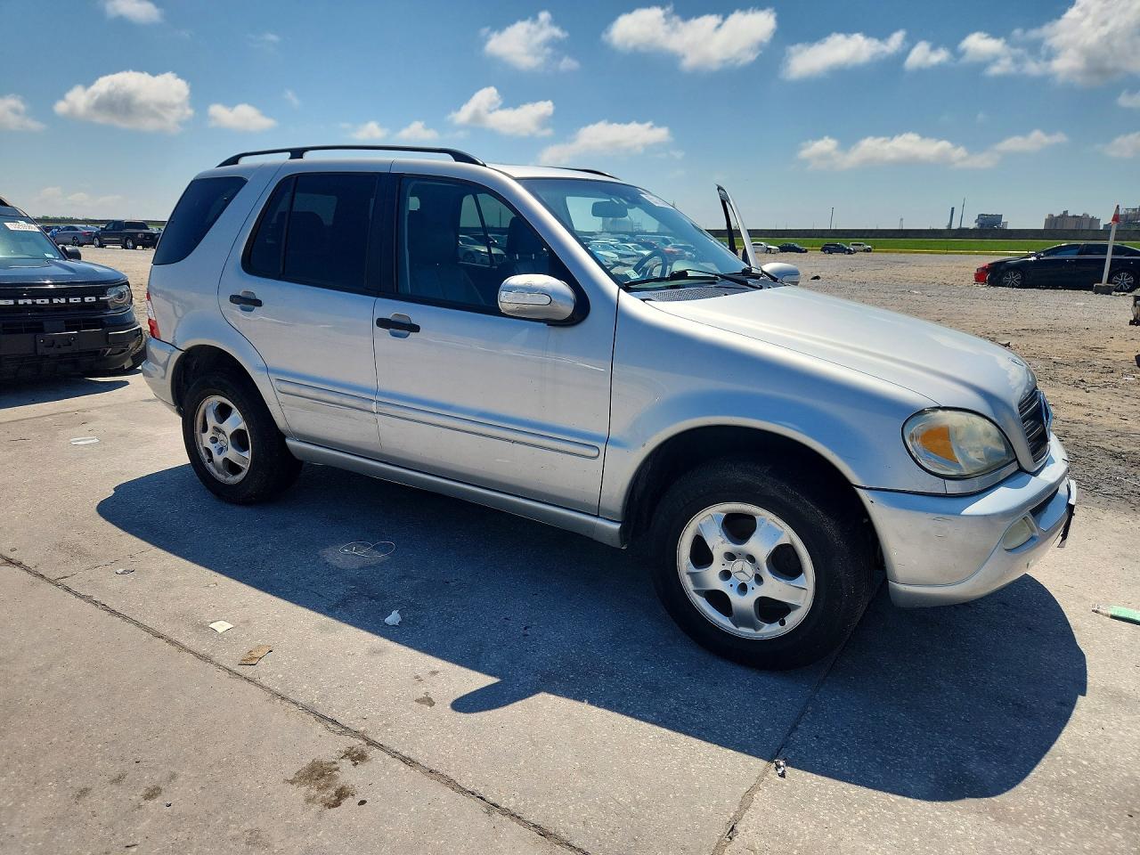 2003 Mercedes-benz Ml 350 Silver vin: 4JGAB57EX3A439794