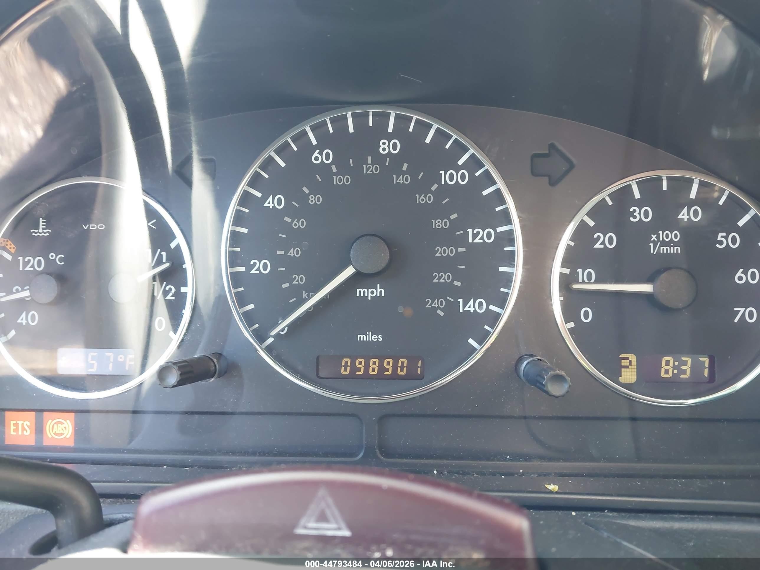 2003 Mercedes-benz Ml 350   Черный vin: 4JGAB57EX3A443876
