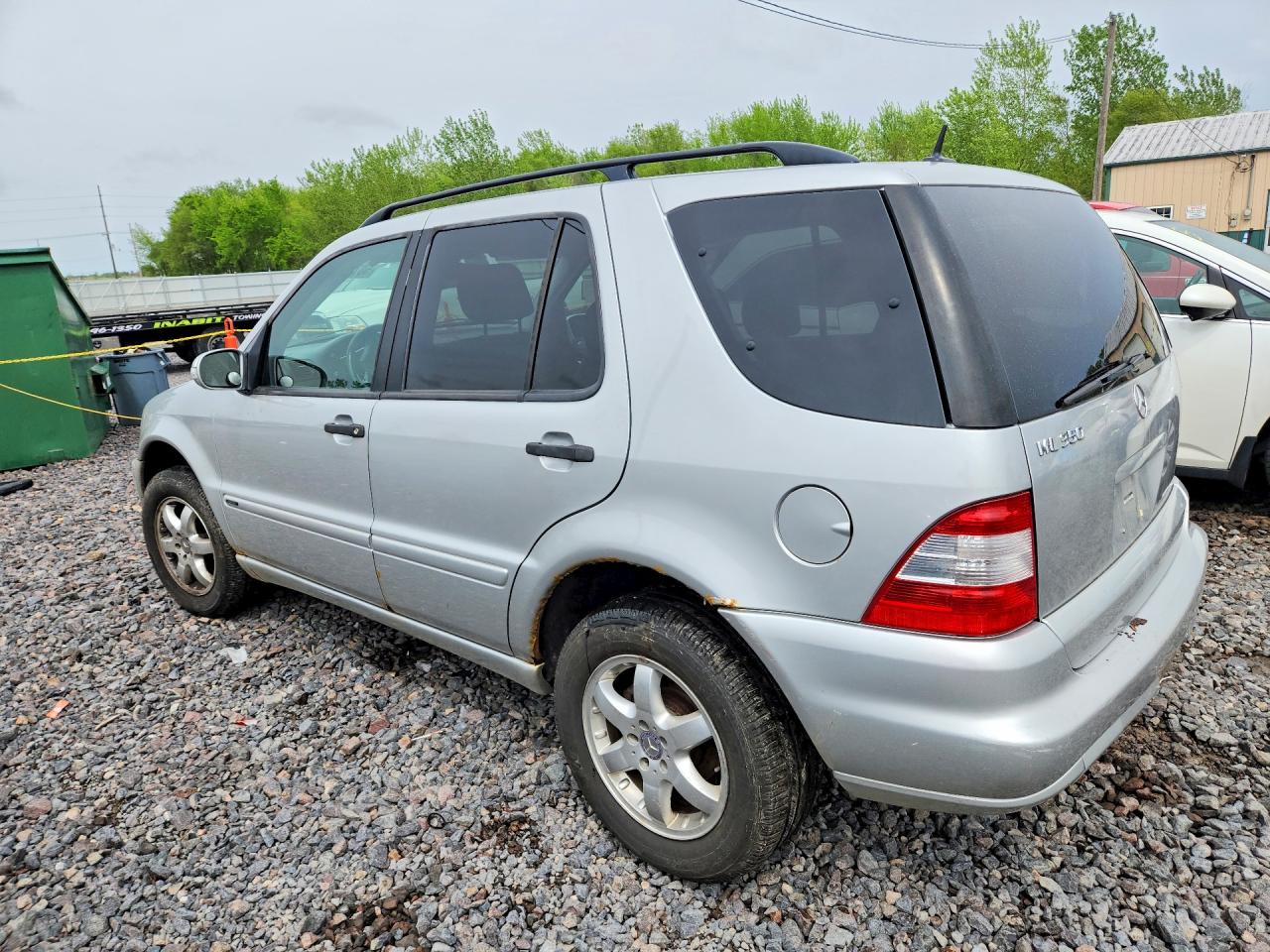 2003 Mercedes-benz Ml 350 Silver vin: 4JGAB57EX3A449774