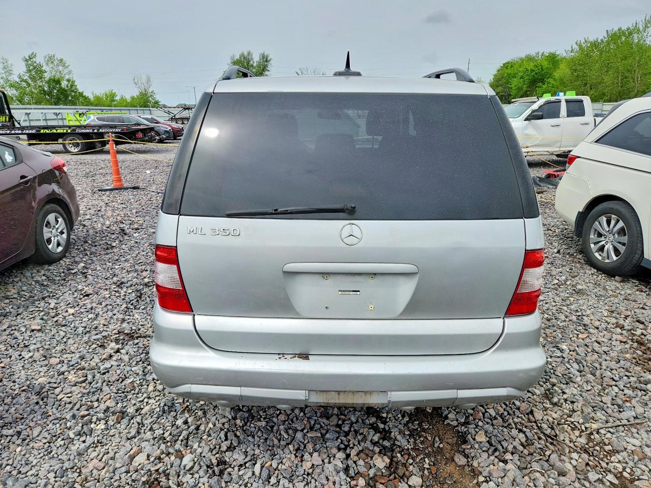 2003 Mercedes-benz Ml 350 Silver vin: 4JGAB57EX3A449774