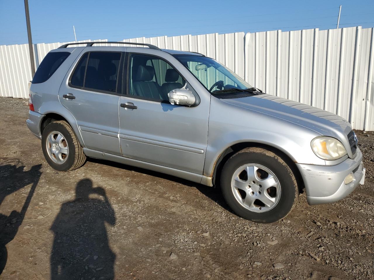 2004 Mercedes-benz Ml 350 Silver vin: 4JGAB57EX4A460291