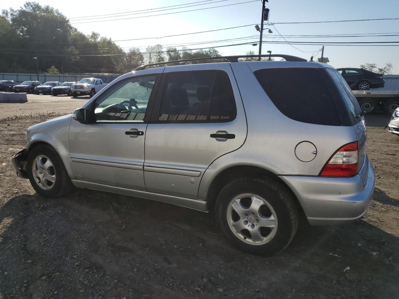 2004 Mercedes-benz Ml 350 Silver vin: 4JGAB57EX4A460291