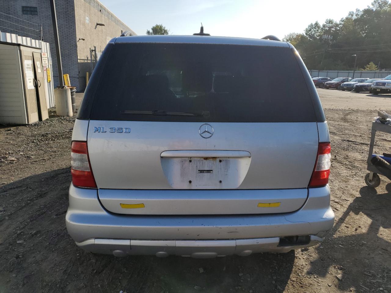 2004 Mercedes-benz Ml 350 Silver vin: 4JGAB57EX4A460291