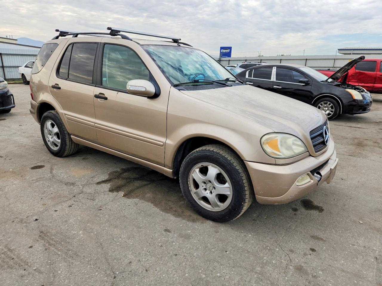 2004 Mercedes-benz Ml 350 Желто-коричневый vin: 4JGAB57EX4A508629