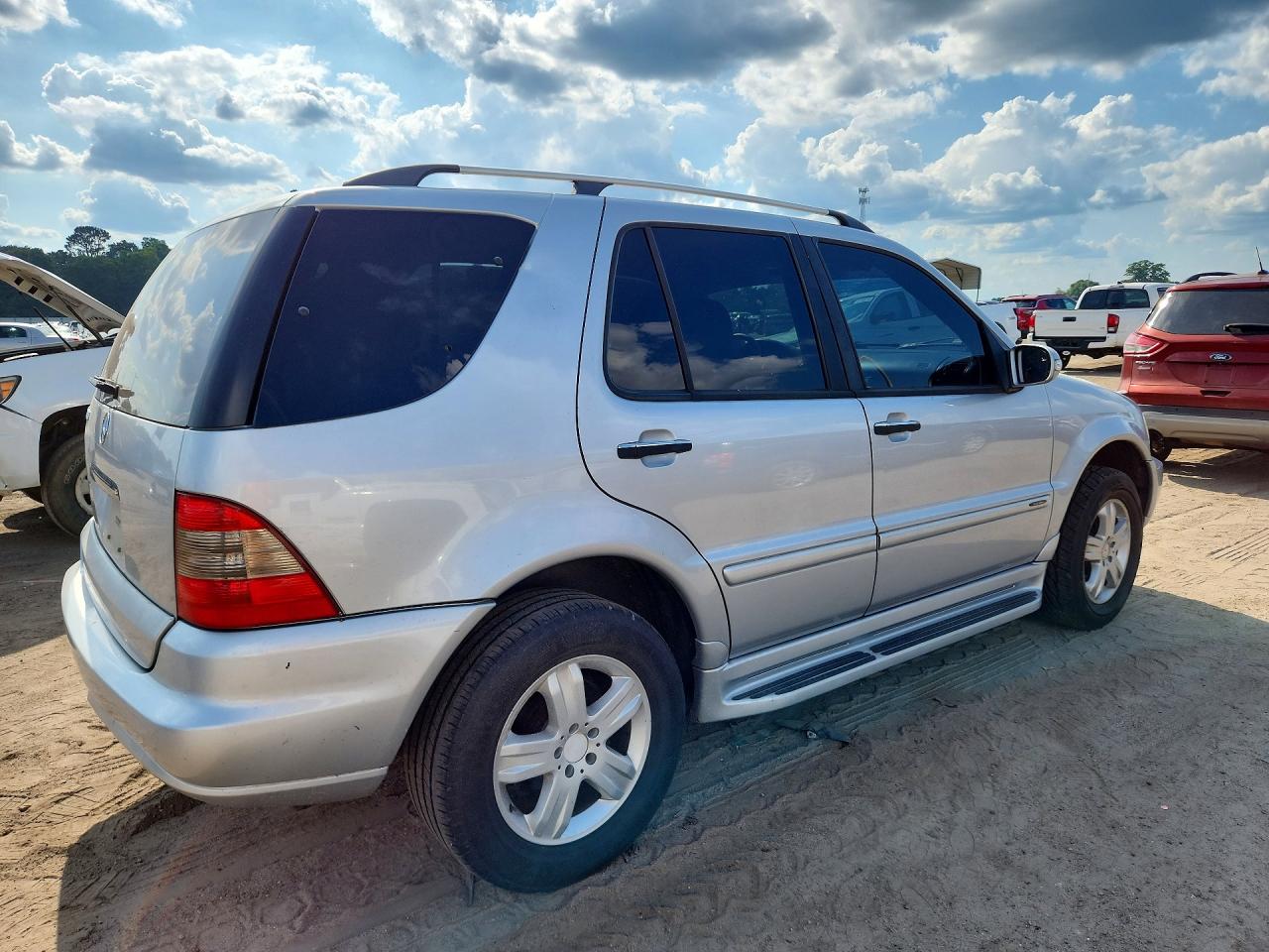 2005 Mercedes-benz Ml 350 Silver vin: 4JGAB57EX5A517803