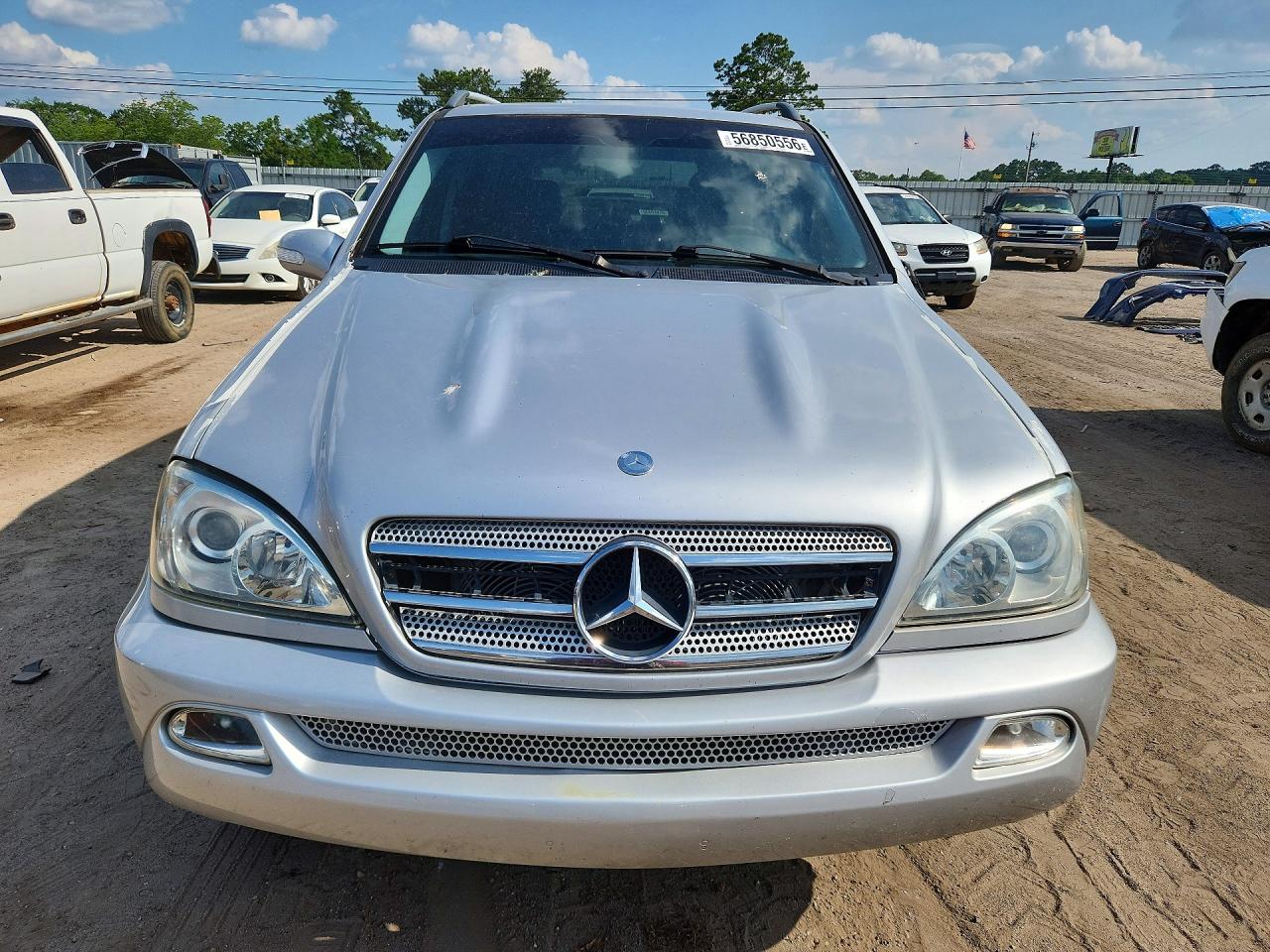 2005 Mercedes-benz Ml 350 Silver vin: 4JGAB57EX5A517803