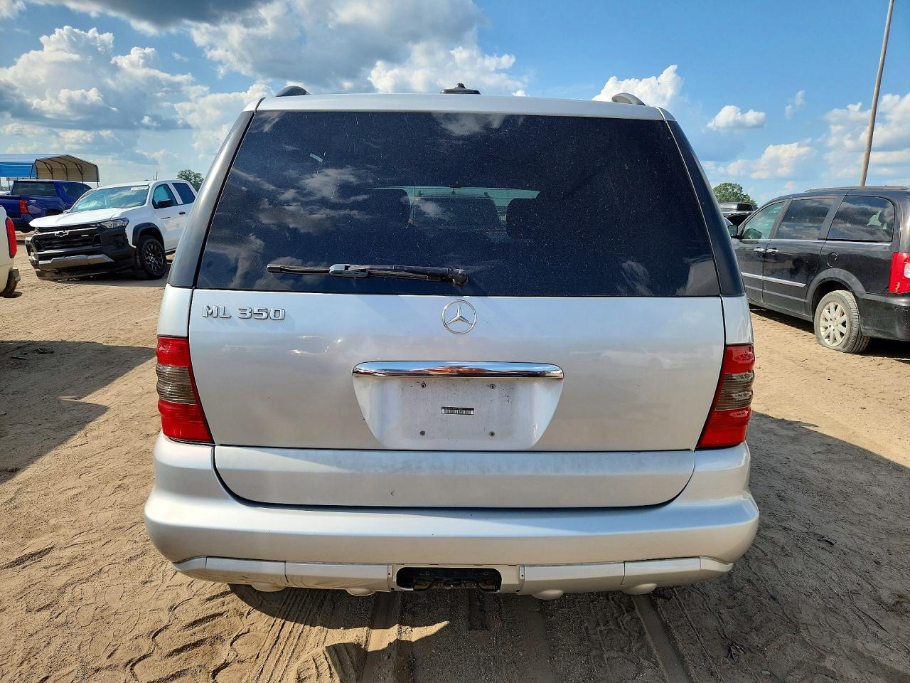 2005 Mercedes-benz Ml 350 Silver vin: 4JGAB57EX5A517803