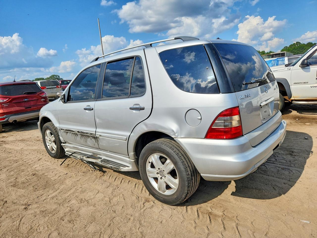 2005 Mercedes-benz Ml 350 Silver vin: 4JGAB57EX5A517803