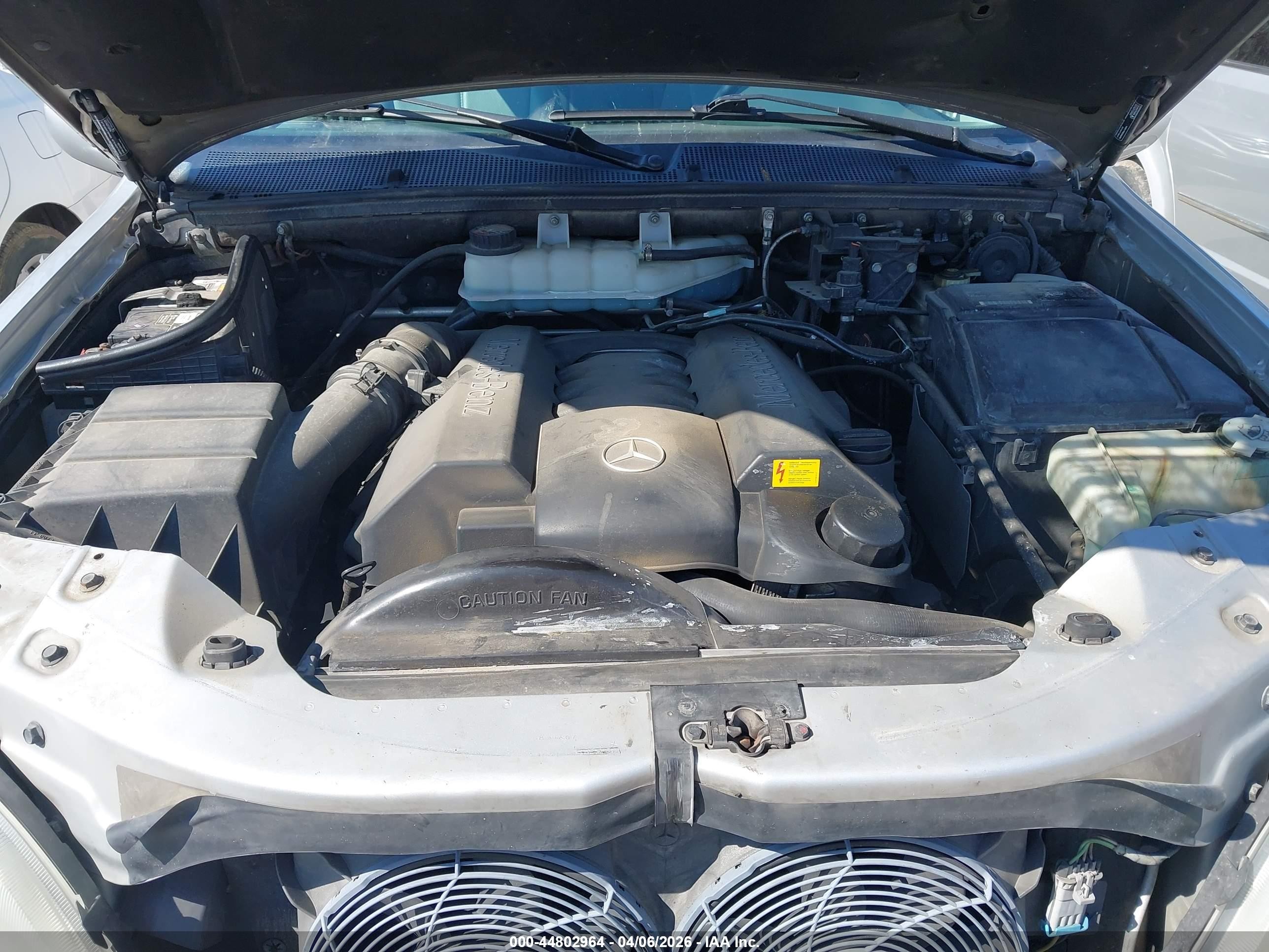 2001 Mercedes-benz Ml 430   Silver vin: 4JGAB72E01A258249