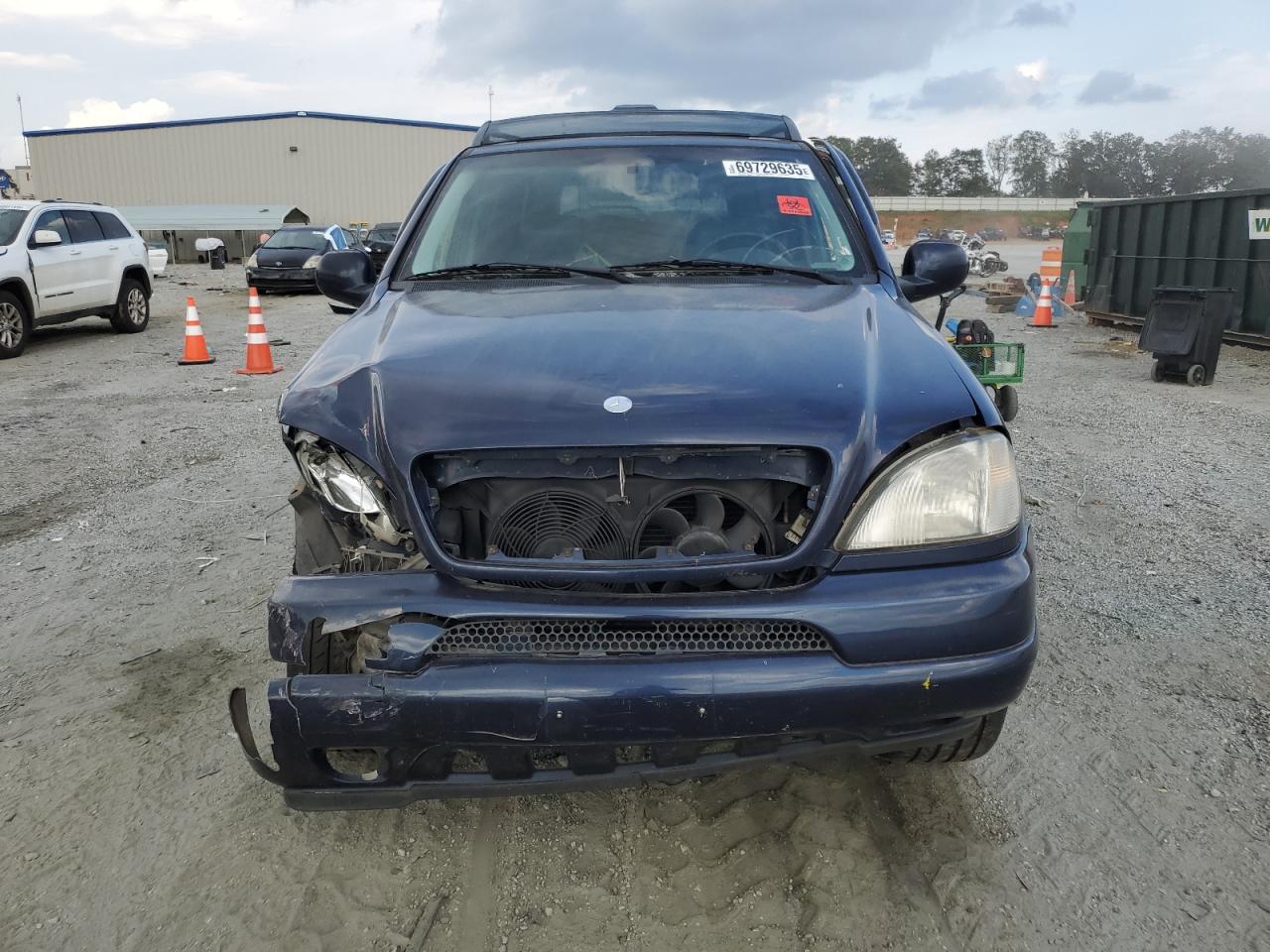 1999 Mercedes-benz Ml 430 Синий vin: 4JGAB72E0XA088404