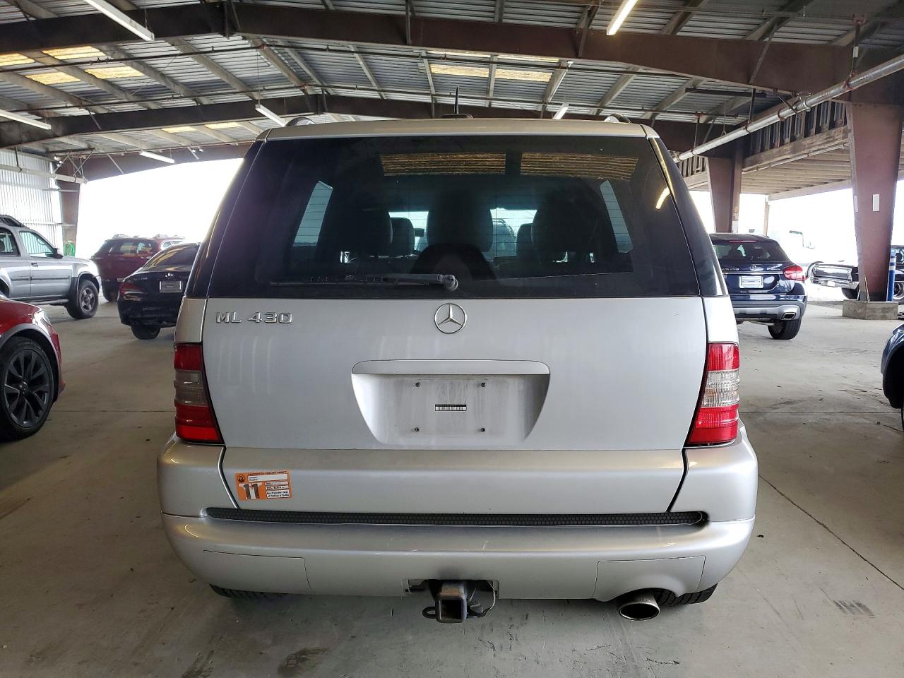 2001 Mercedes-benz Ml 430 Silver vin: 4JGAB72E11A240763