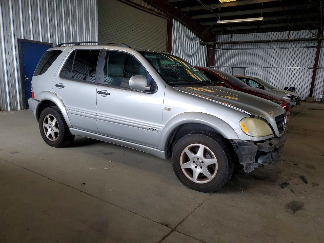 2001 Mercedes-benz Ml 430 Silver vin: 4JGAB72E11A240763