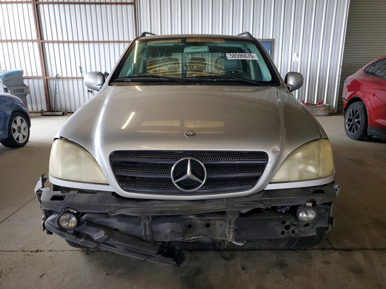 2001 Mercedes-benz Ml 430 Silver vin: 4JGAB72E11A240763