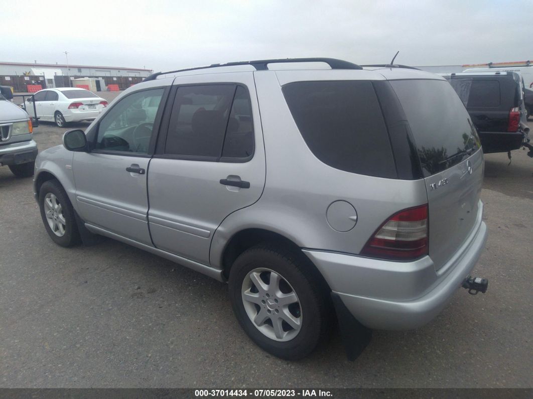 2000 Mercedes-benz Ml 430 Silver vin: 4JGAB72E1YA159109
