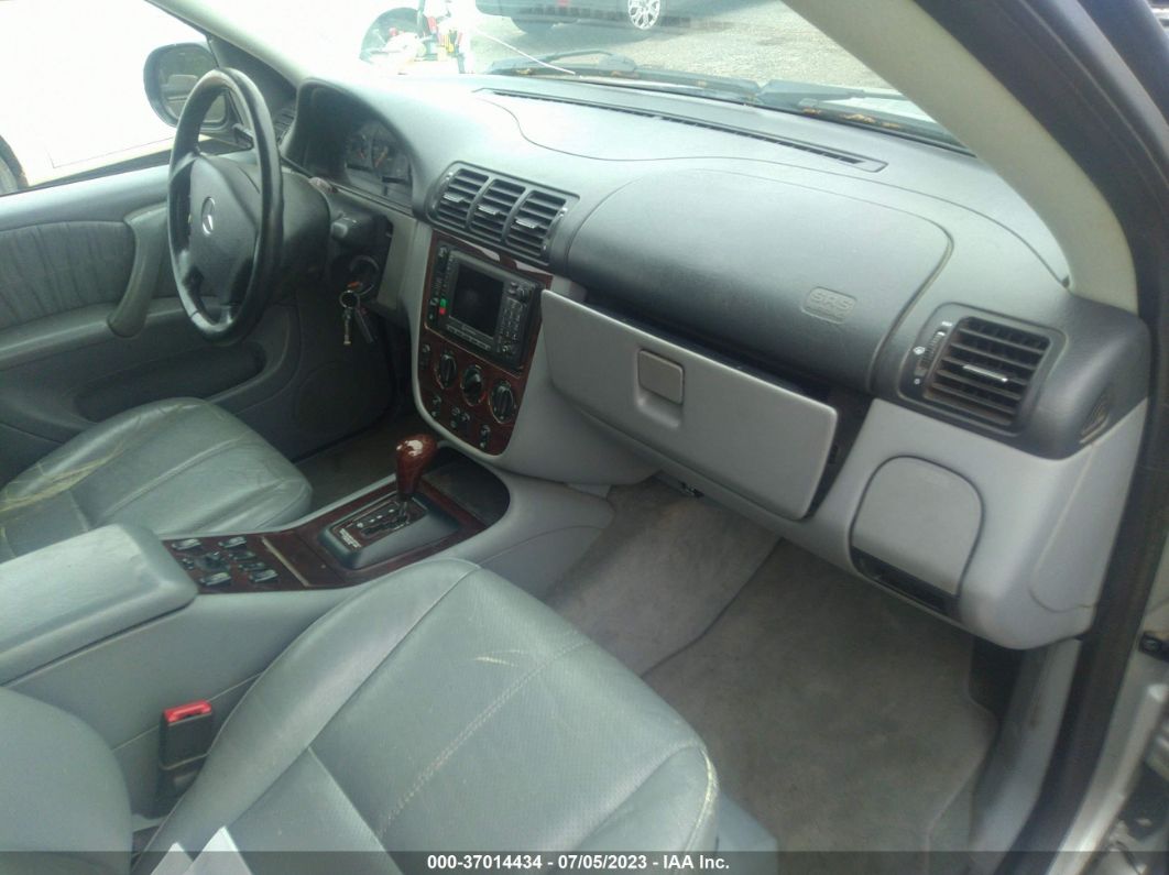 2000 Mercedes-benz Ml 430 Silver vin: 4JGAB72E1YA159109