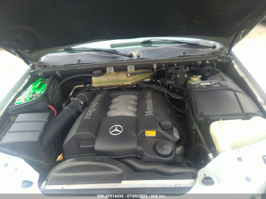 2000 Mercedes-benz Ml 430 Silver vin: 4JGAB72E1YA159109
