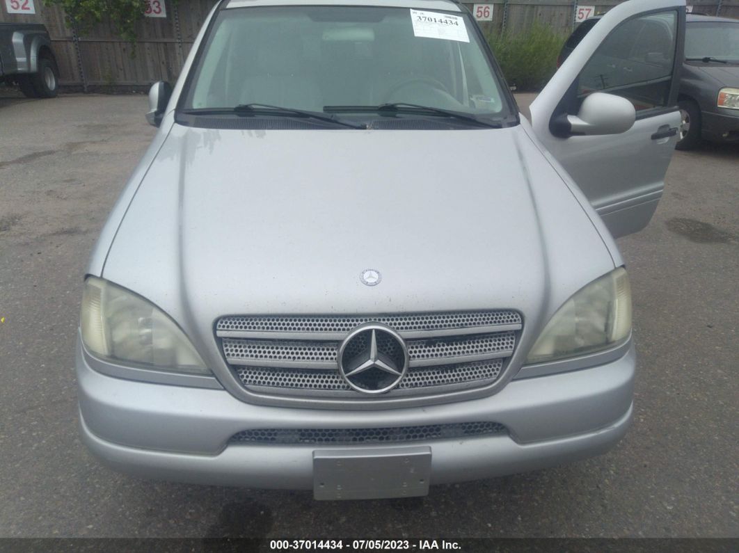 2000 Mercedes-benz Ml 430 Silver vin: 4JGAB72E1YA159109