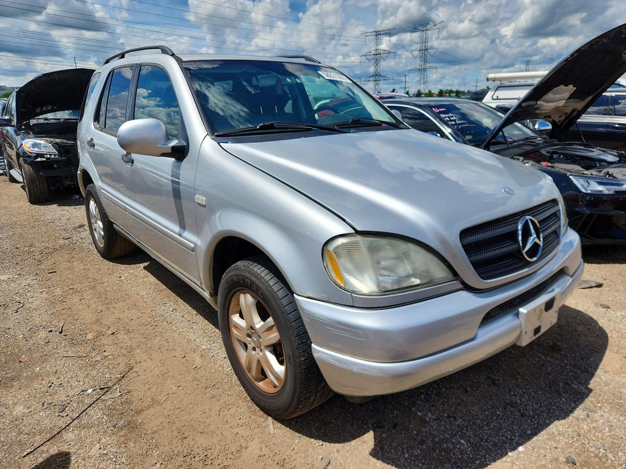 2001 Mercedes-benz Ml 430 Серебряный vin: 4JGAB72E21A280348
