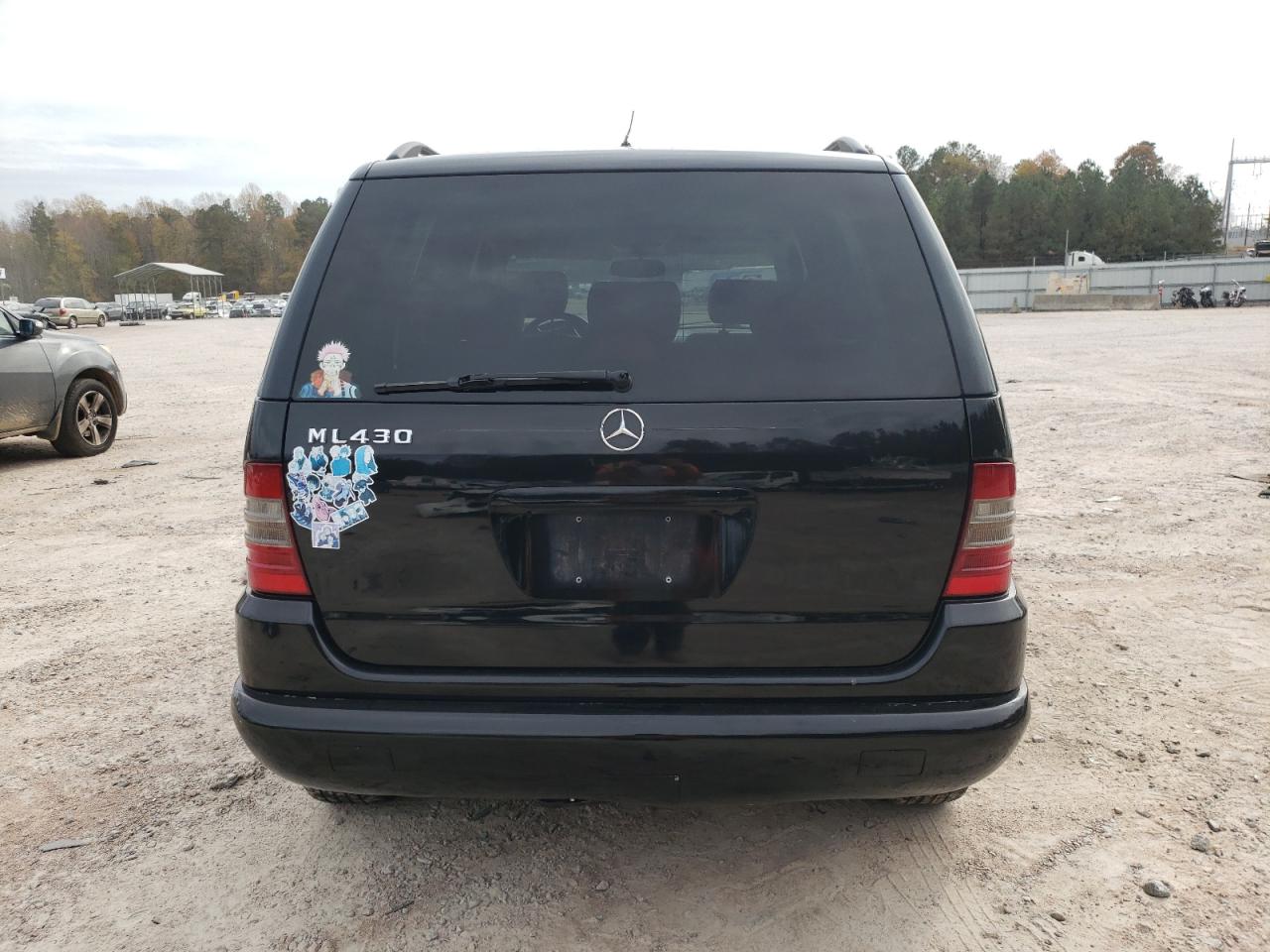 1999 Mercedes-benz Ml 430 Black vin: 4JGAB72E2XA060295