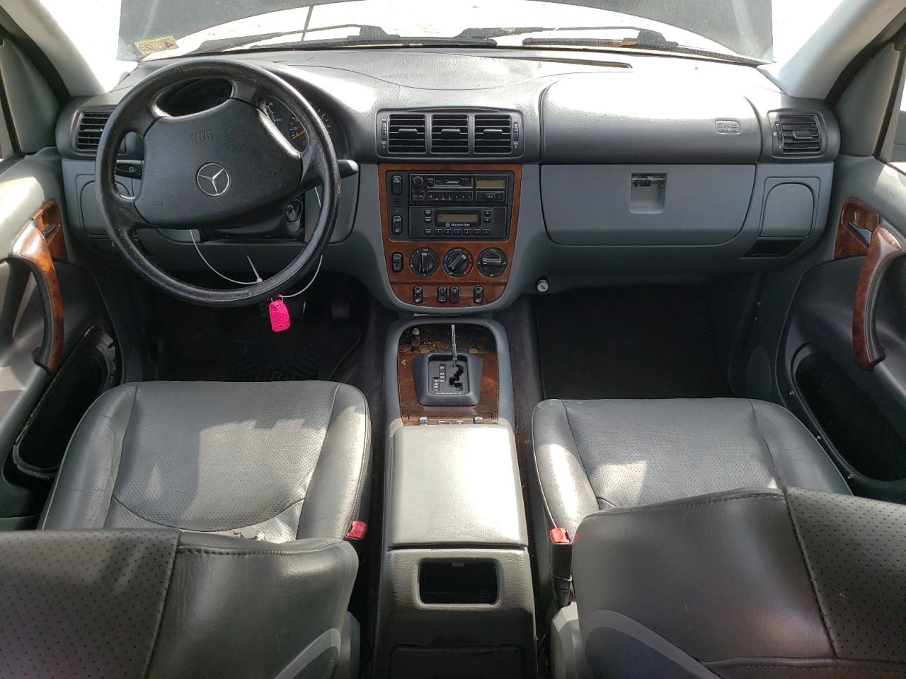 1999 Mercedes-benz Ml 430 Black vin: 4JGAB72E2XA060295