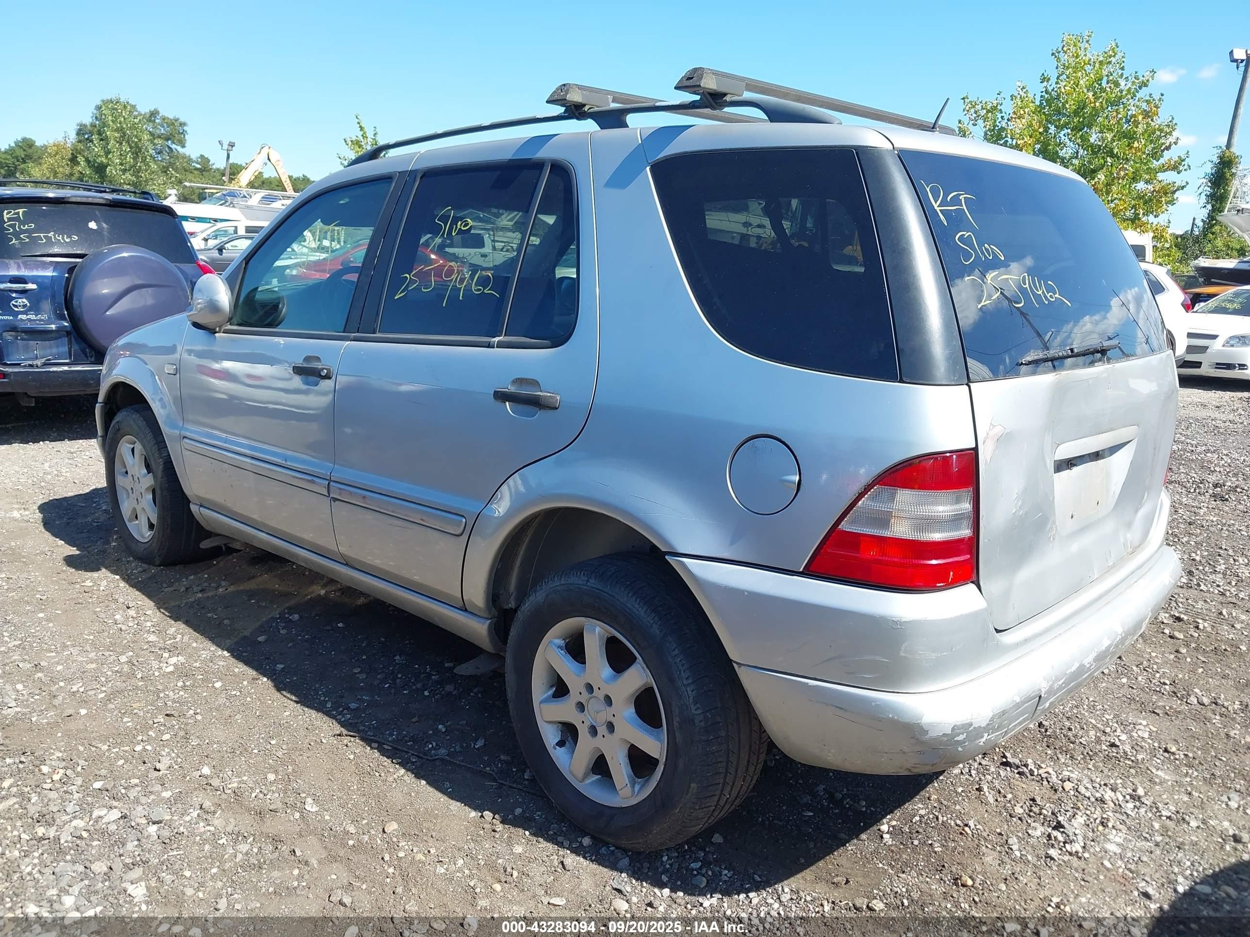 1999 Mercedes-benz Ml 430   Gray vin: 4JGAB72E2XA074942