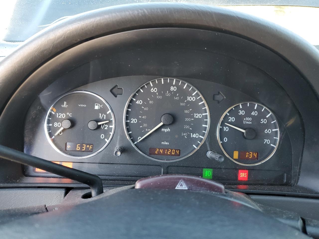 1999 Mercedes-benz Ml 430 Blue vin: 4JGAB72E3XA074920