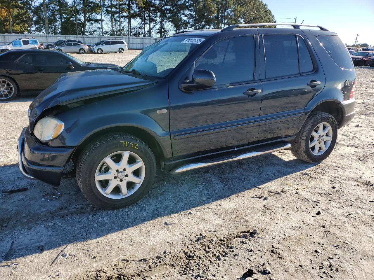 1999 Mercedes-benz Ml 430 Синий vin: 4JGAB72E3XA074920