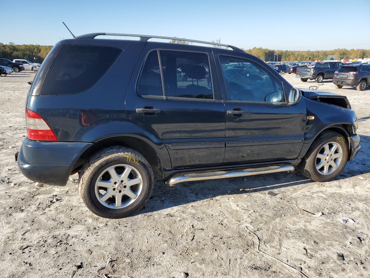1999 Mercedes-benz Ml 430 Blue vin: 4JGAB72E3XA074920