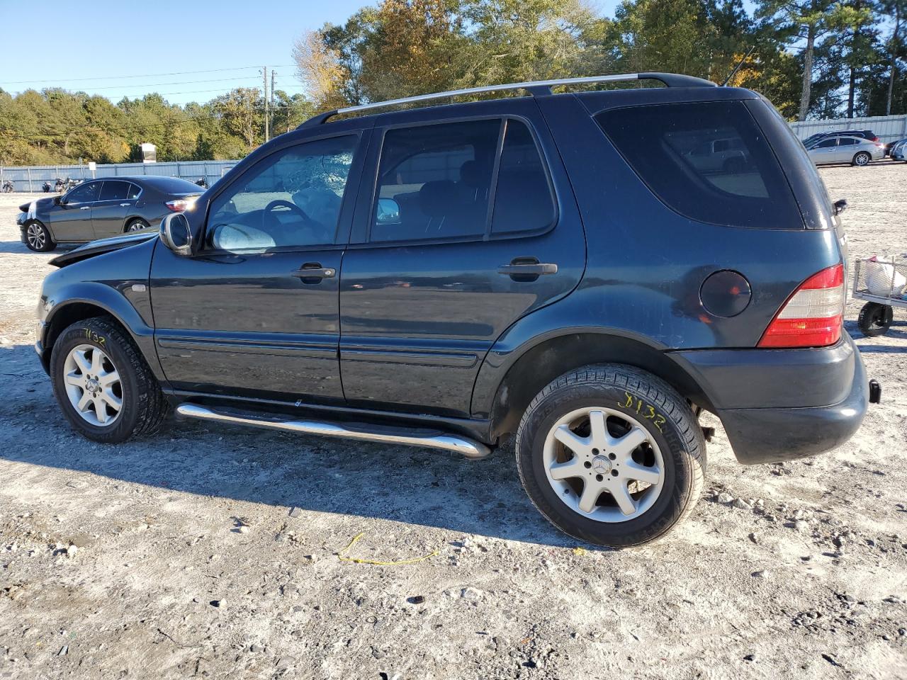 1999 Mercedes-benz Ml 430 Blue vin: 4JGAB72E3XA074920