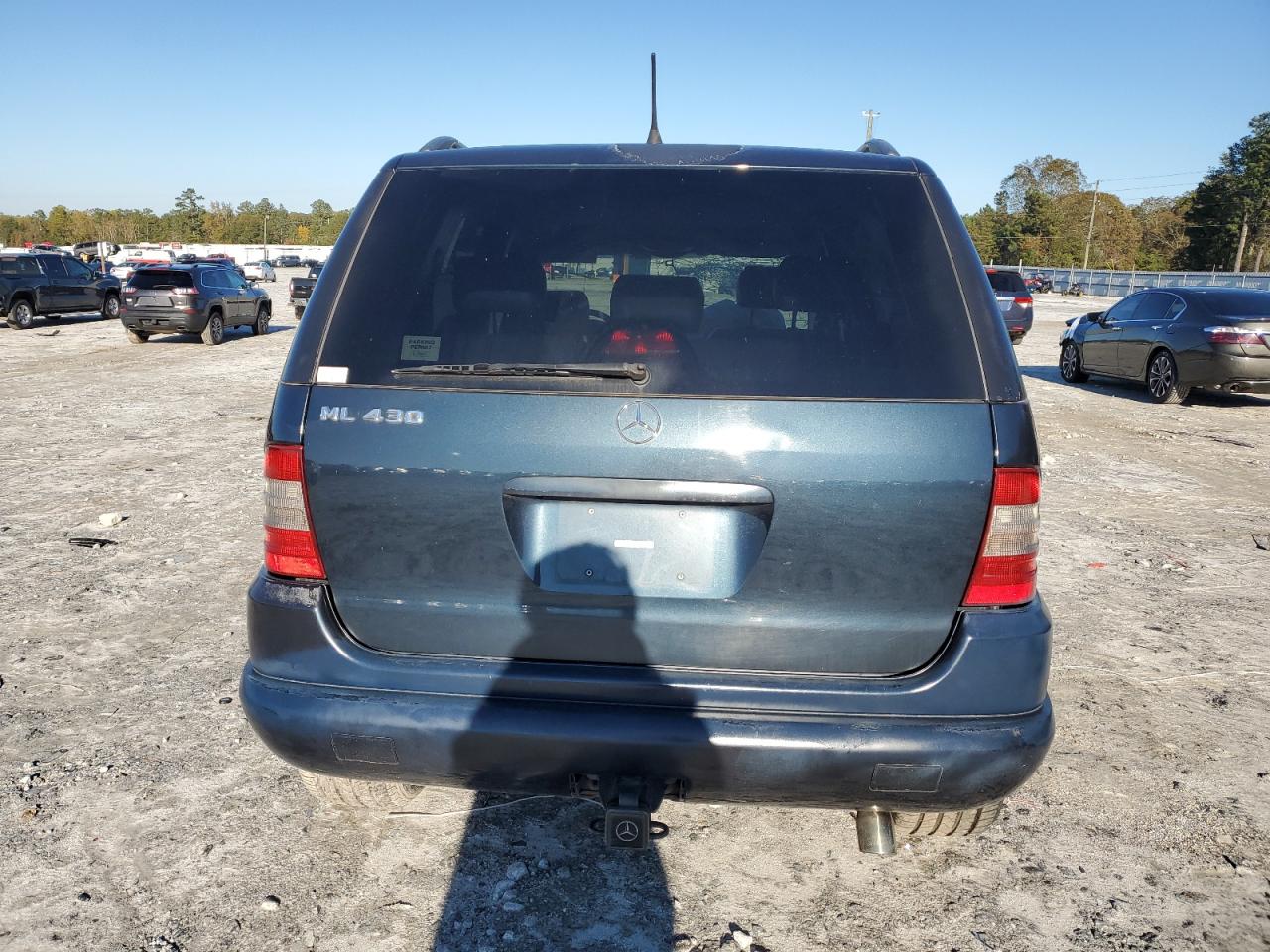 1999 Mercedes-benz Ml 430 Blue vin: 4JGAB72E3XA074920