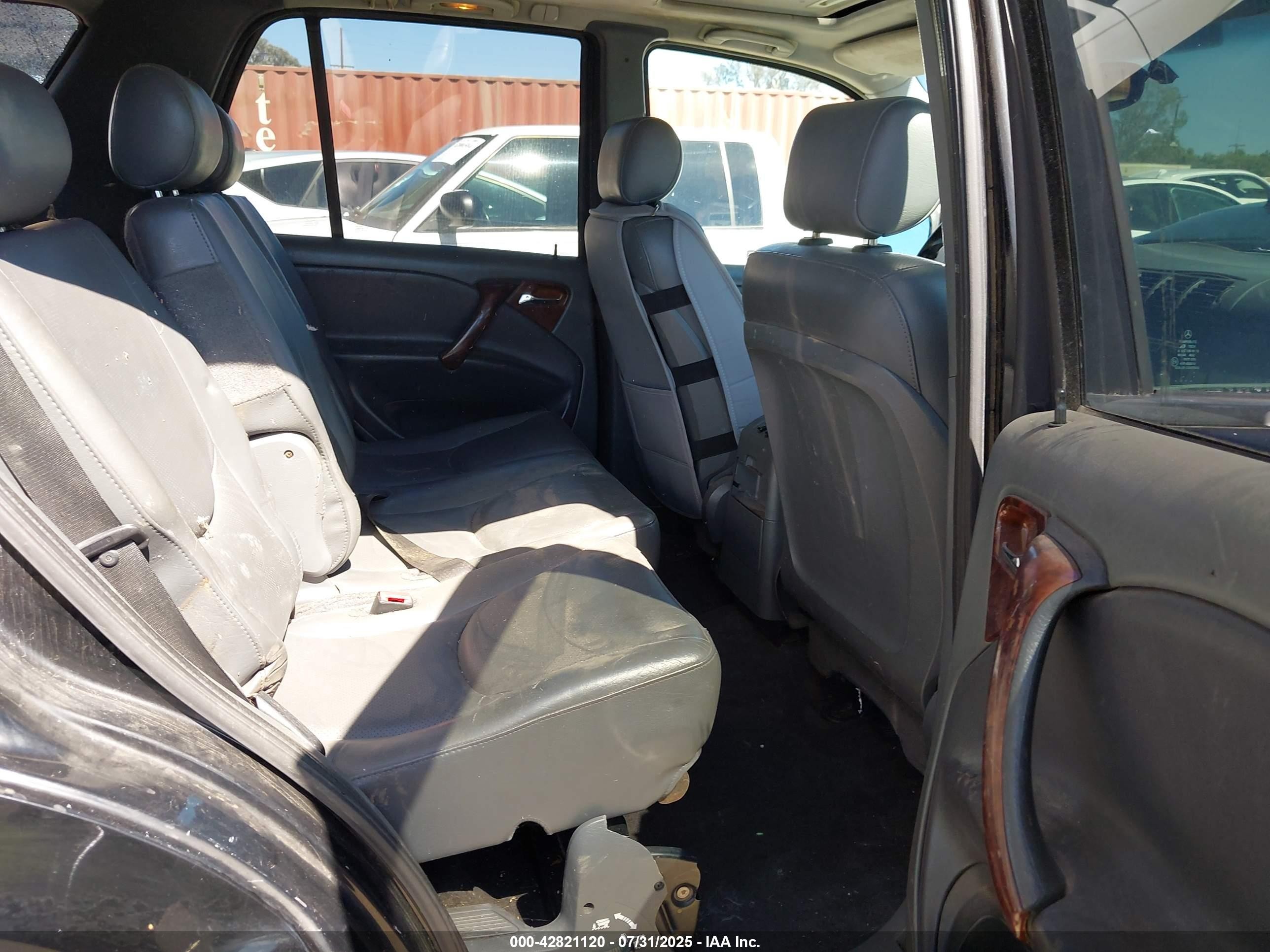 1999 Mercedes-benz Ml 430   Black vin: 4JGAB72E4XA080788