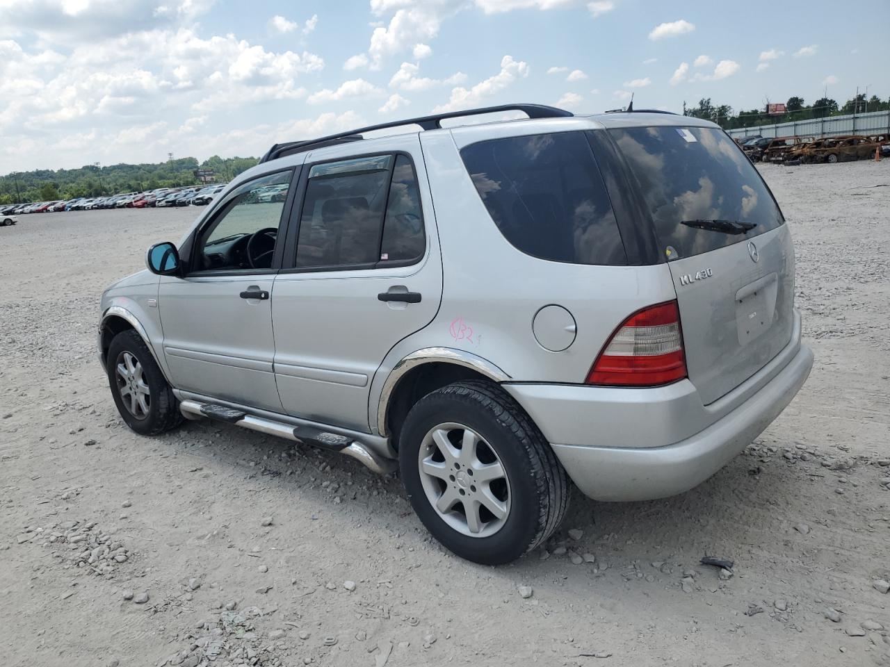 1999 Mercedes-benz Ml 430 Silver vin: 4JGAB72E5XA098183
