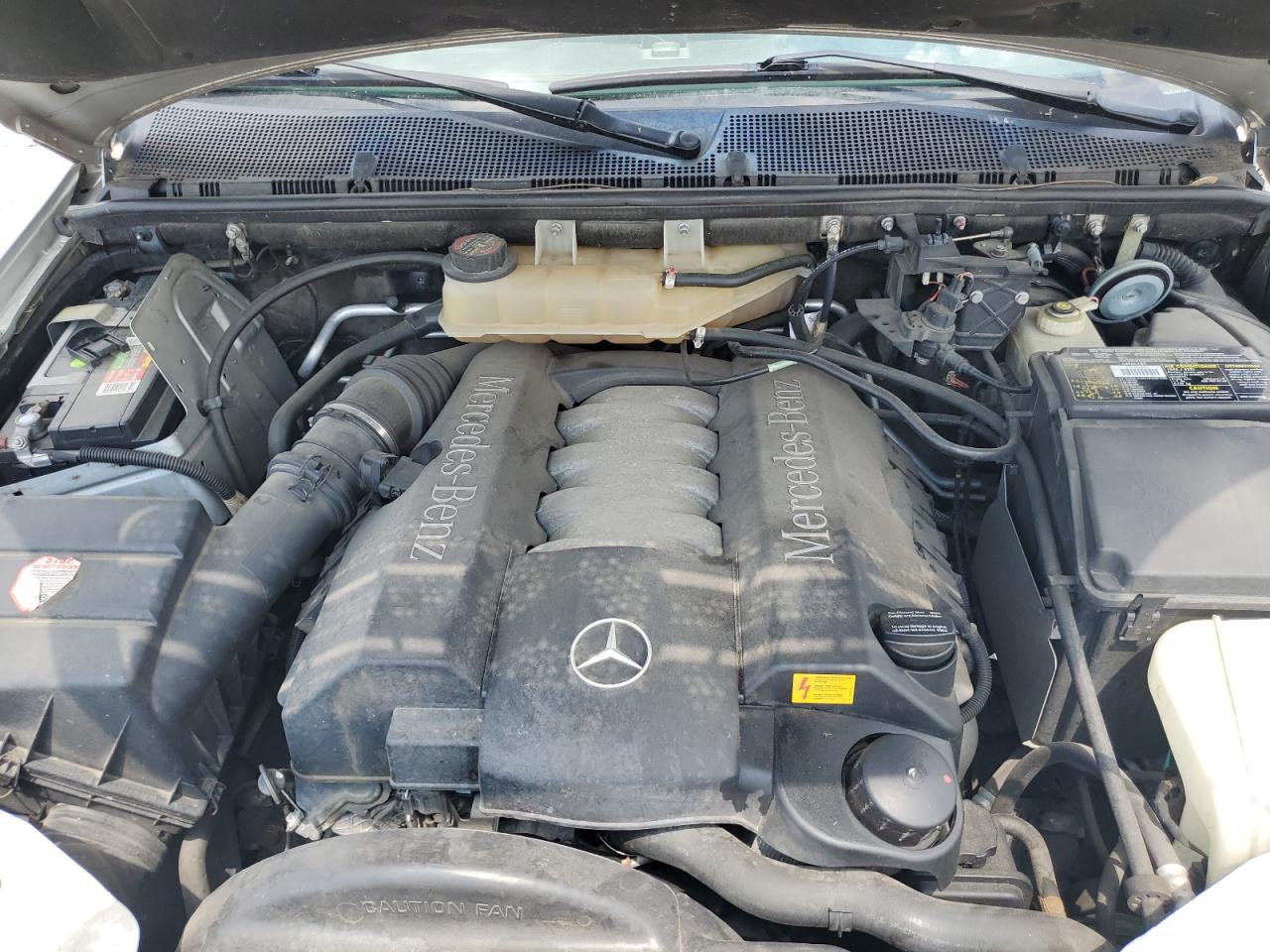 1999 Mercedes-benz Ml 430 Silver vin: 4JGAB72E5XA098183
