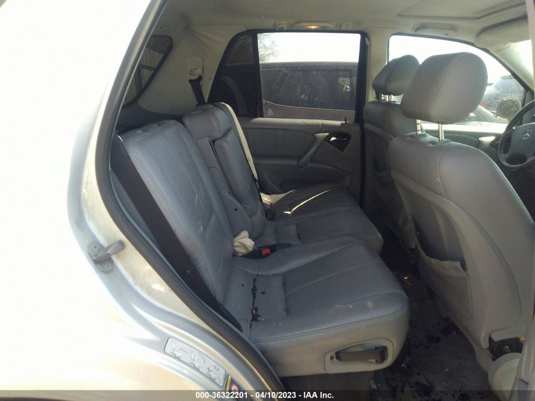2000 Mercedes-benz Ml 430 Silver vin: 4JGAB72E5YA219599