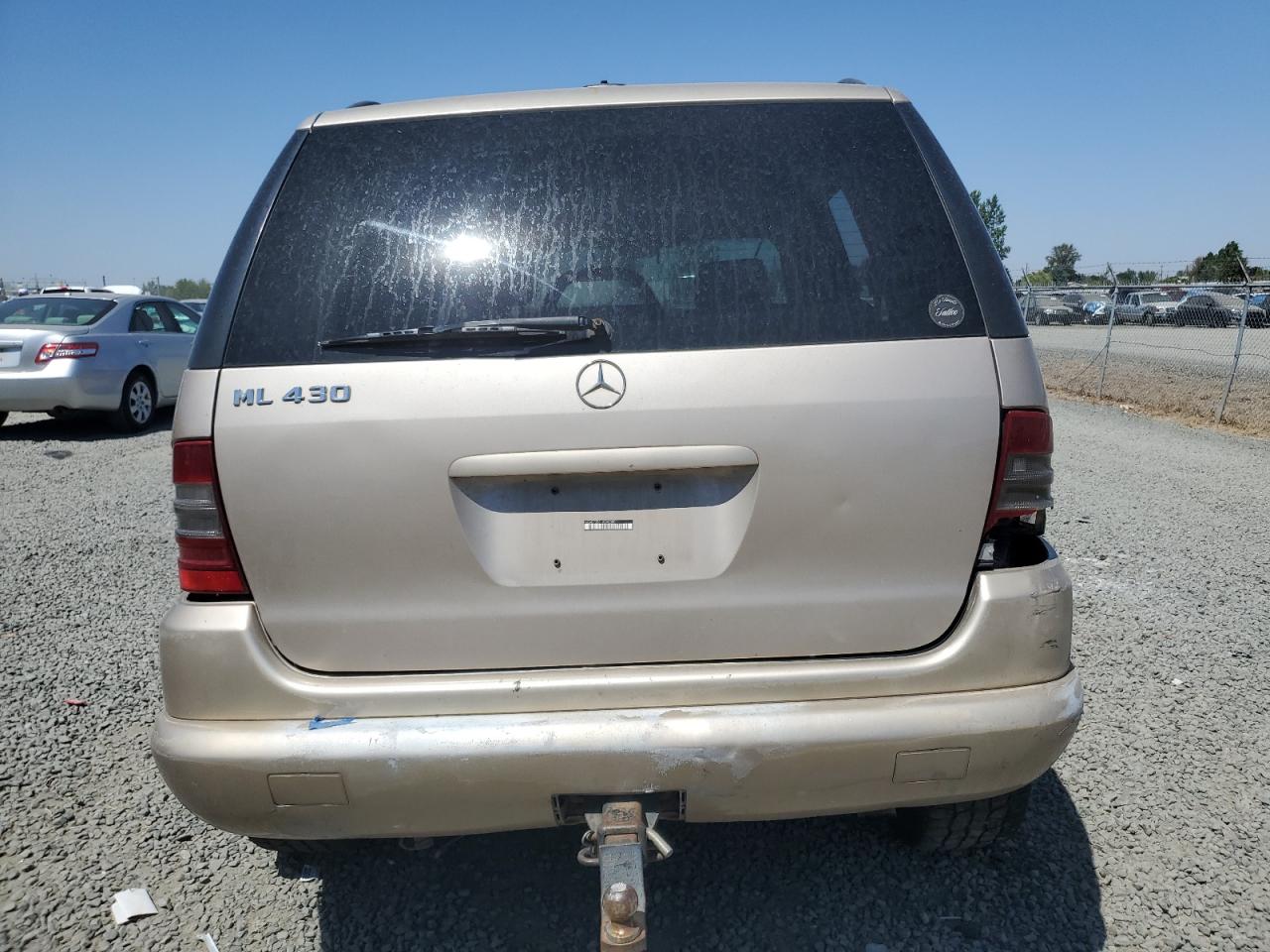 2001 Mercedes-benz Ml 430 Beige vin: 4JGAB72E61A242380