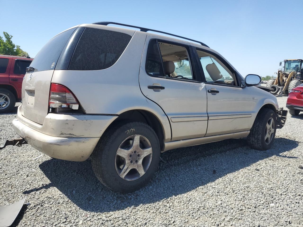 2001 Mercedes-benz Ml 430 Beige vin: 4JGAB72E61A242380