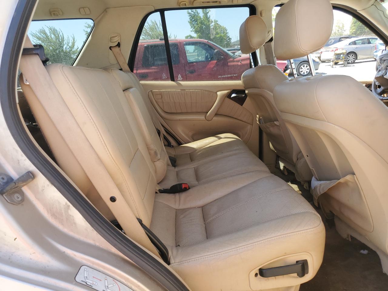 2001 Mercedes-benz Ml 430 Beige vin: 4JGAB72E61A242380