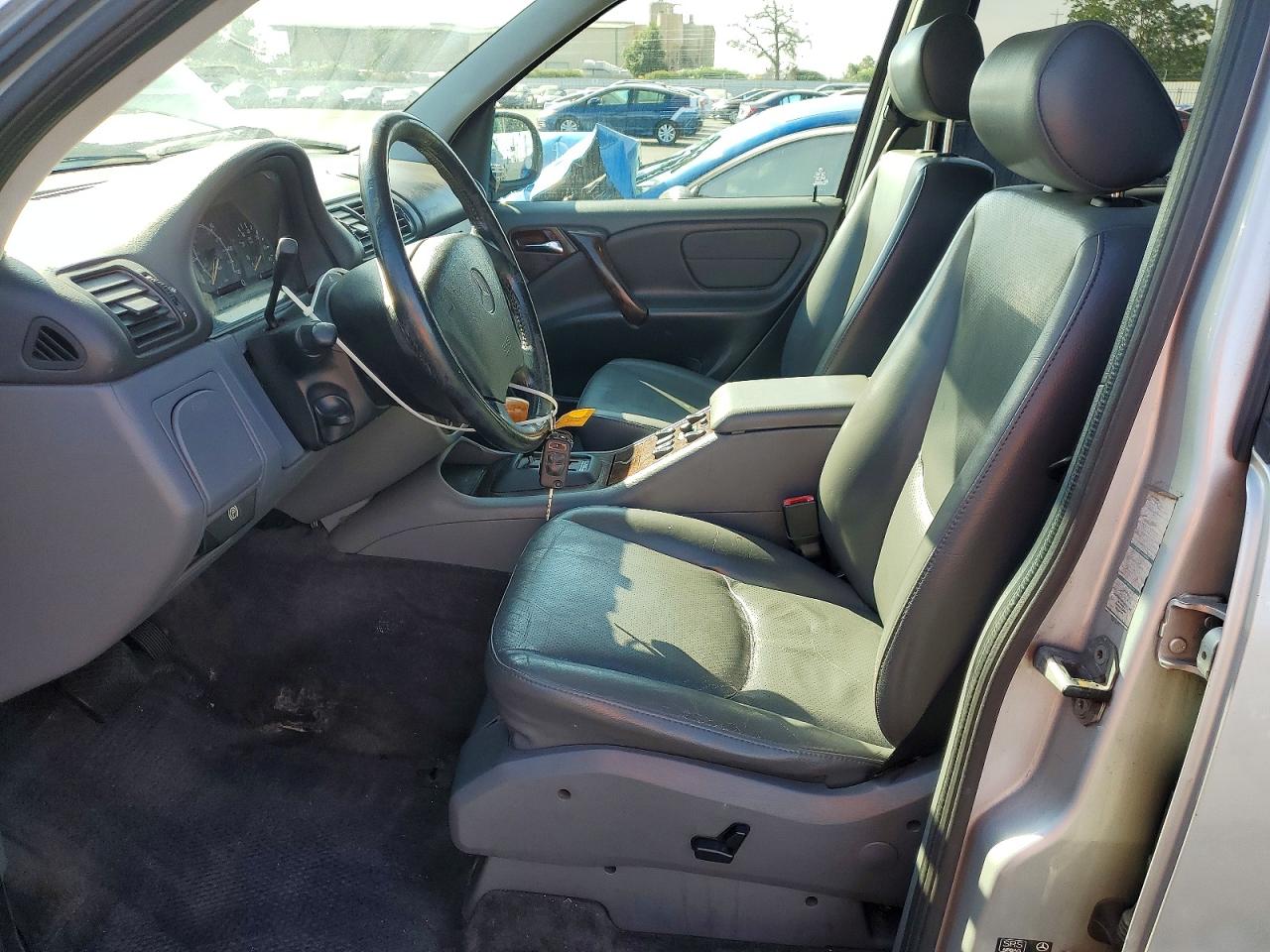 1999 Mercedes-benz Ml 430 Silver vin: 4JGAB72E6XA078153