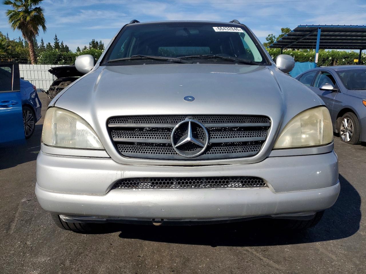 1999 Mercedes-benz Ml 430 Silver vin: 4JGAB72E6XA078153