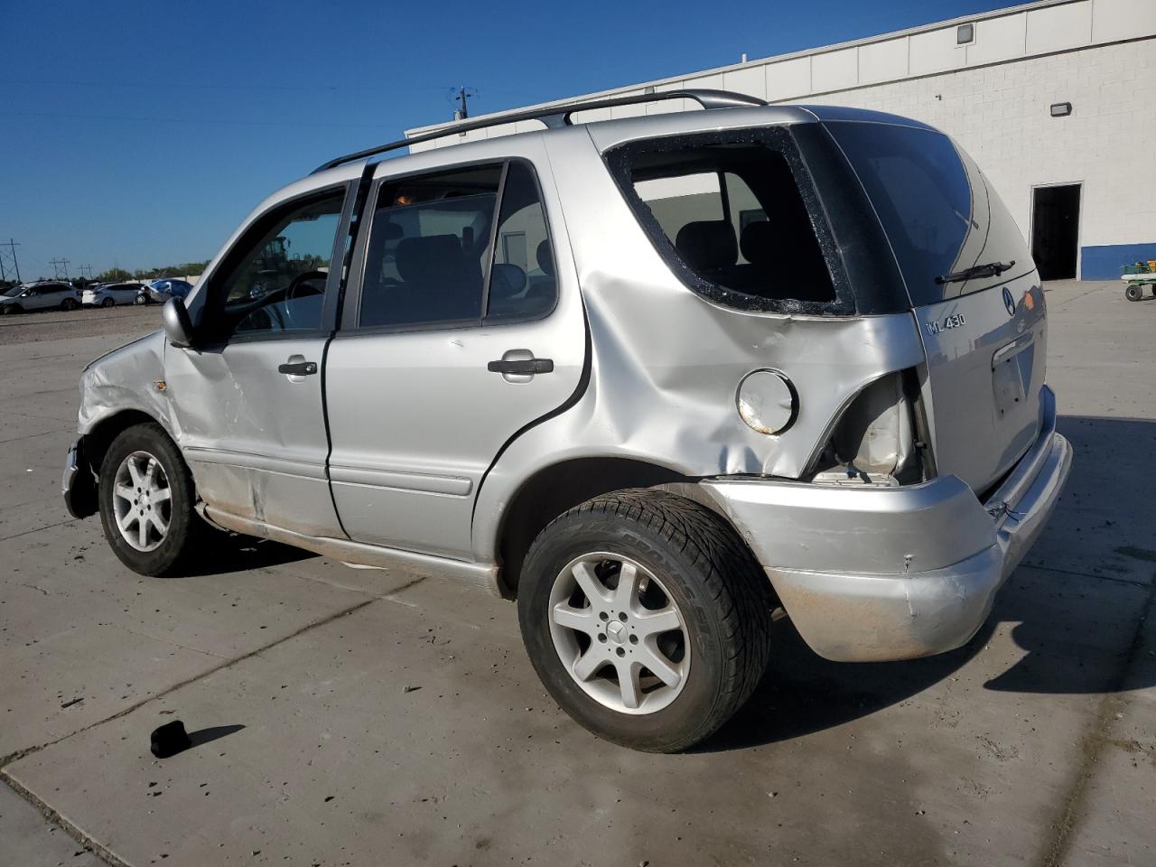 1999 Mercedes-benz Ml 430 Серебряный vin: 4JGAB72E8XA103165