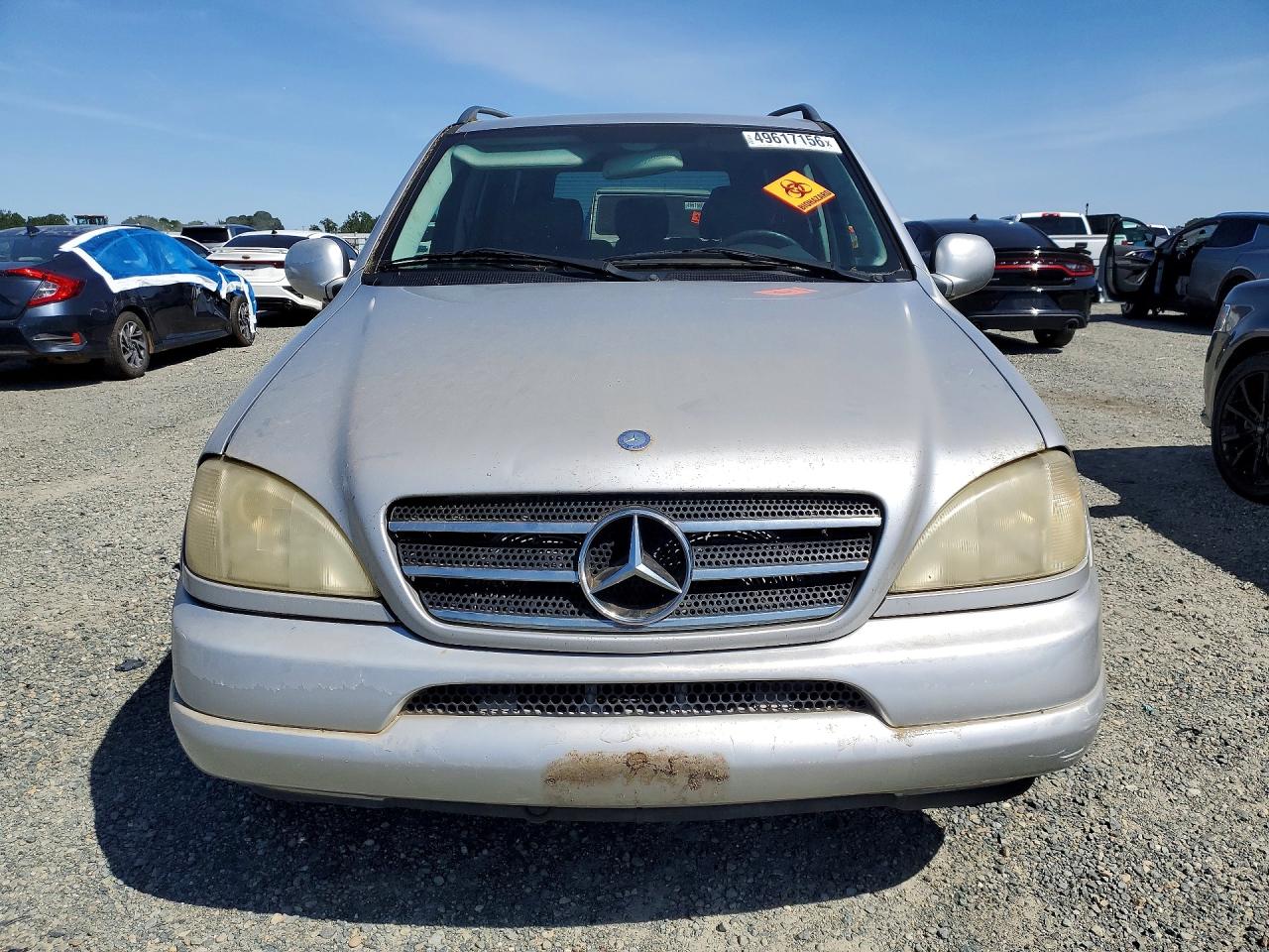 2000 Mercedes-benz Ml 430 Серебряный vin: 4JGAB72E8YA194018