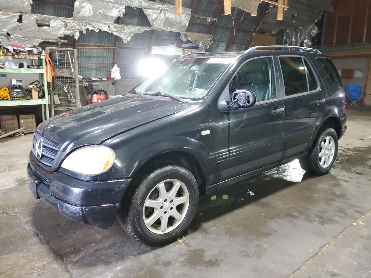 2001 Mercedes-benz Ml 430 Black vin: 4JGAB72EX1A253432
