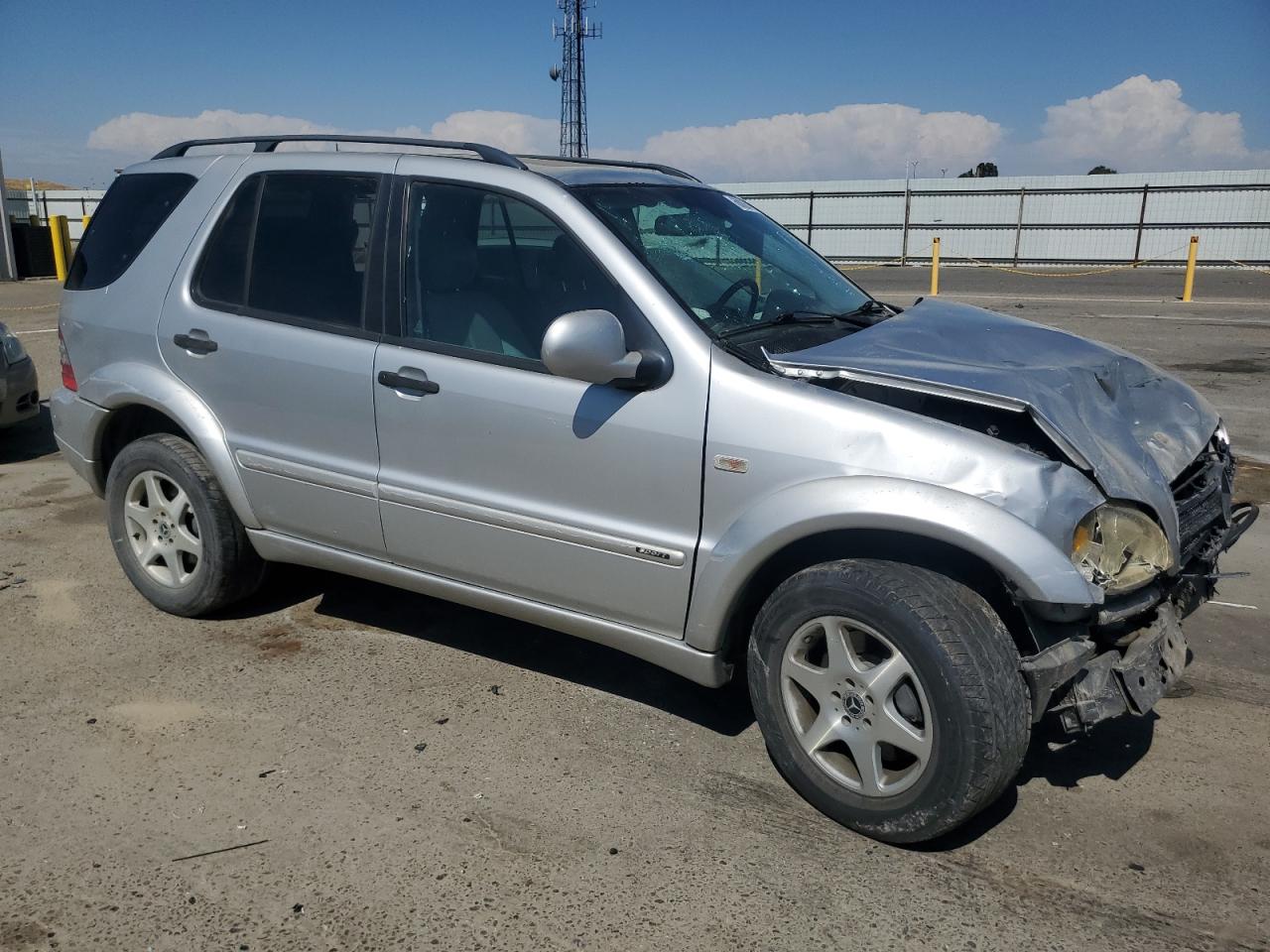 2001 Mercedes-benz Ml 430 Серебряный vin: 4JGAB72EX1A267735