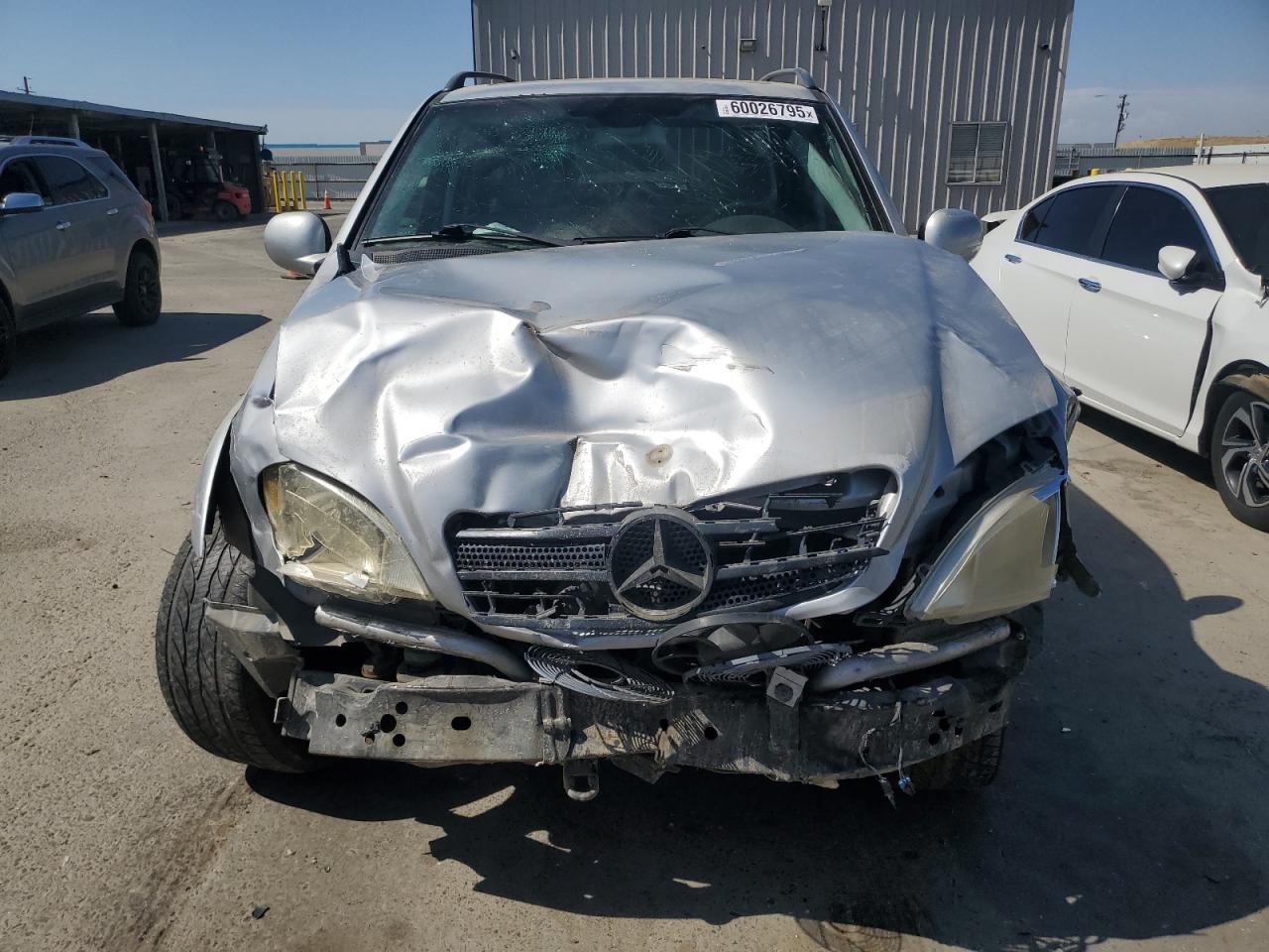 2001 Mercedes-benz Ml 430 Серебряный vin: 4JGAB72EX1A267735