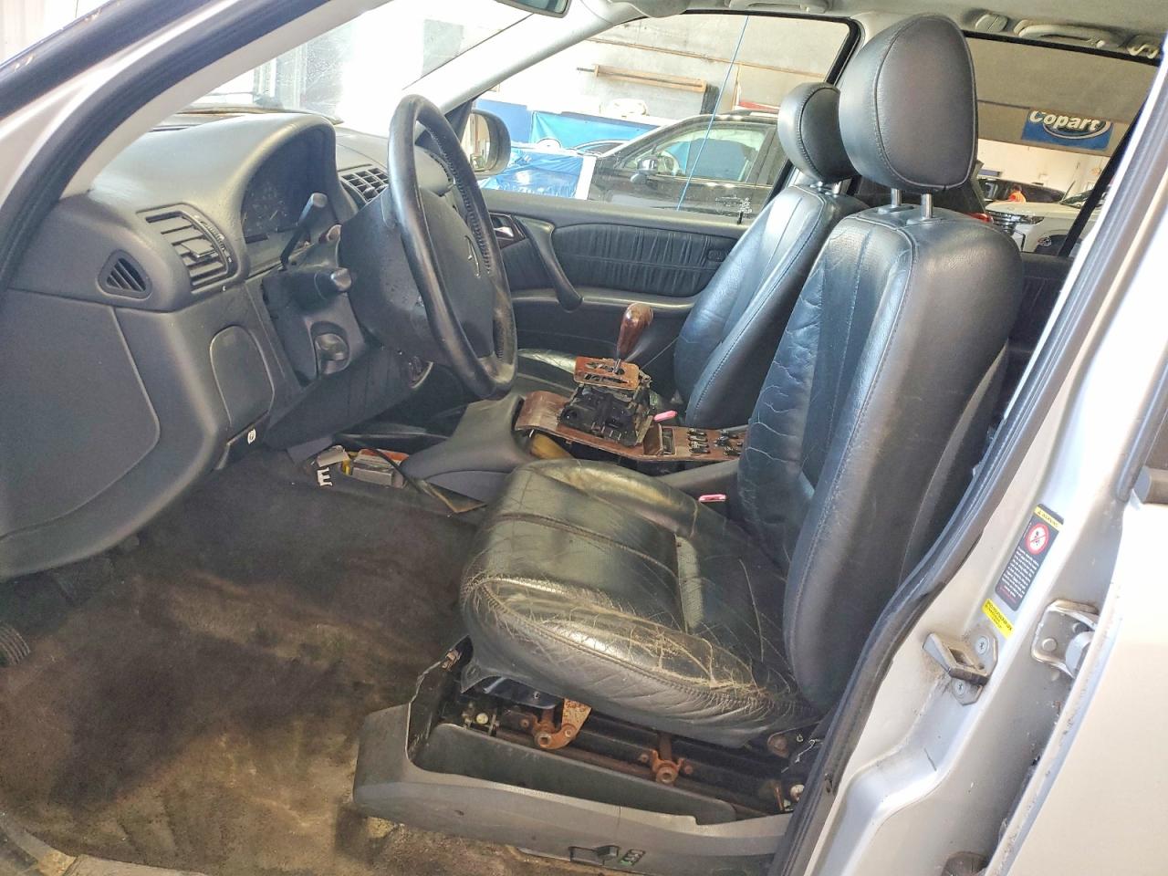 2000 Mercedes-benz Ml 430 Gray vin: 4JGAB72EXYA199477