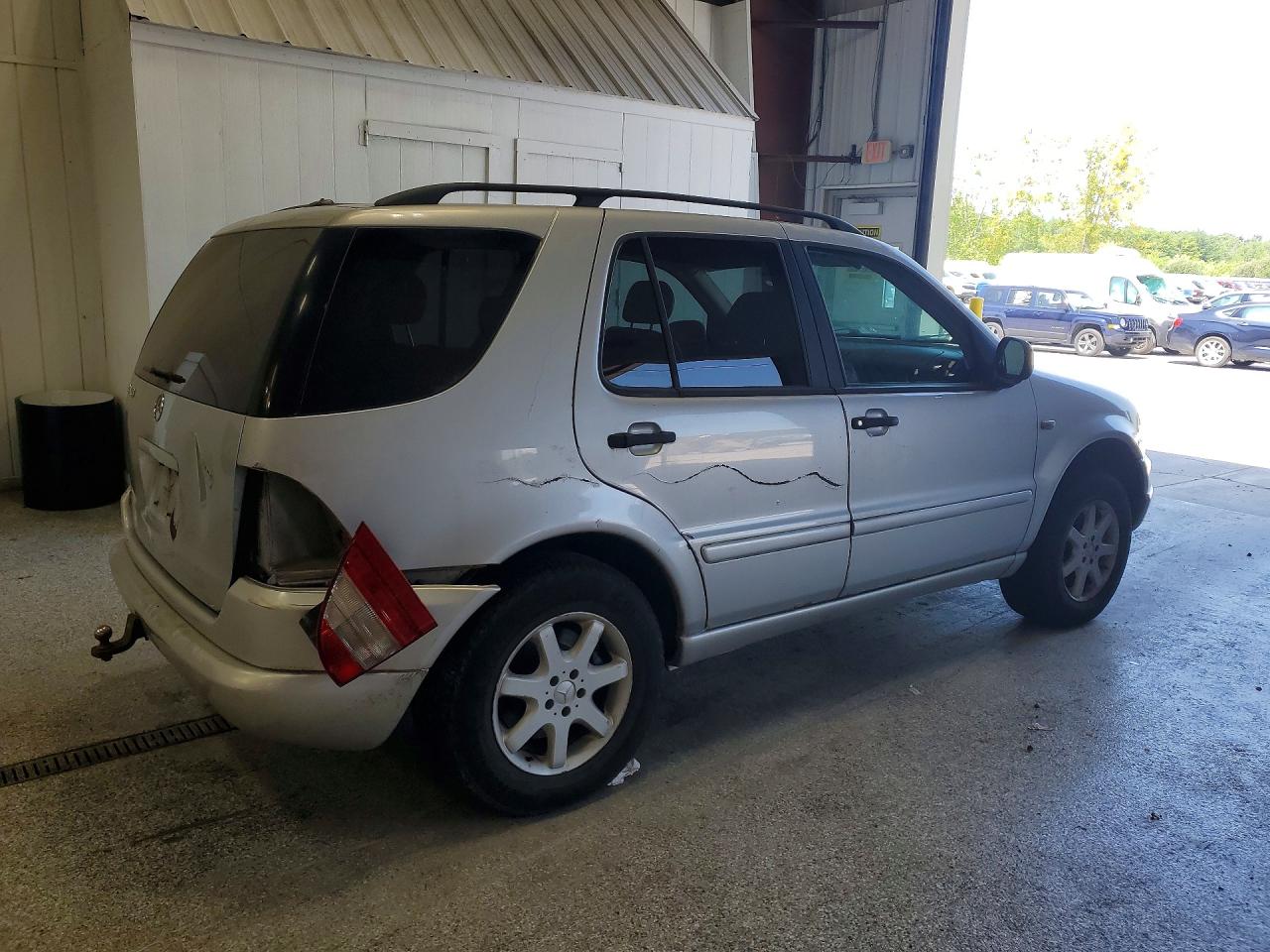 2000 Mercedes-benz Ml 430 Gray vin: 4JGAB72EXYA199477