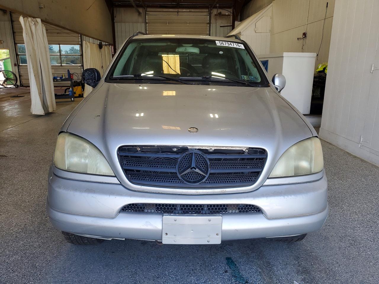 2000 Mercedes-benz Ml 430 Gray vin: 4JGAB72EXYA199477